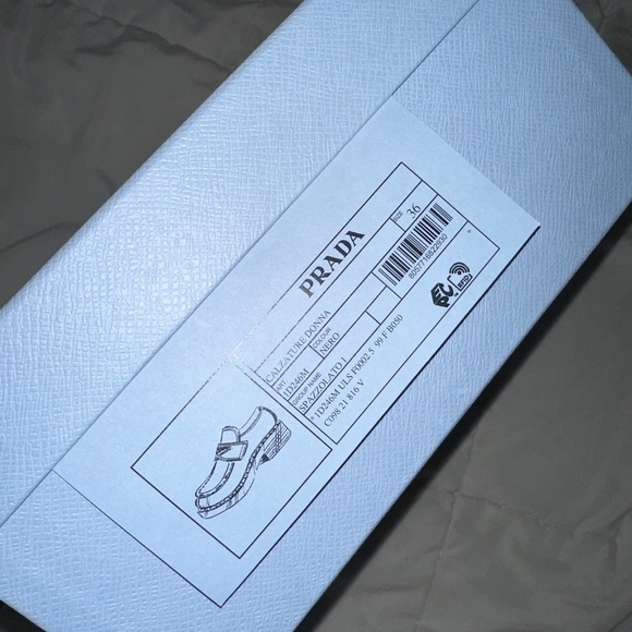 Prada Leather Loafers Size 36 - Picture 6 of 6